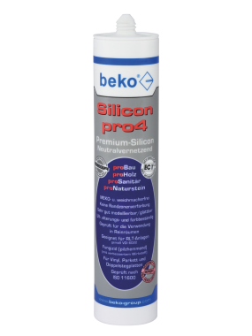 Beko Silikon Pro4 Alusilber 310 ml, 224 15
